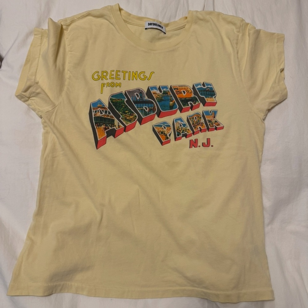 Daydreamer Yellow Short Sleeve Tee